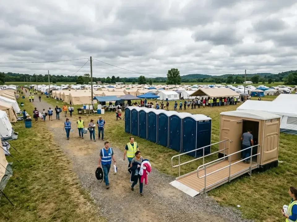 disaster-relief-camp-restrooms-010 — frequently asked questions, Dumpster & Portable Bathrooms Rental in Minot, ND